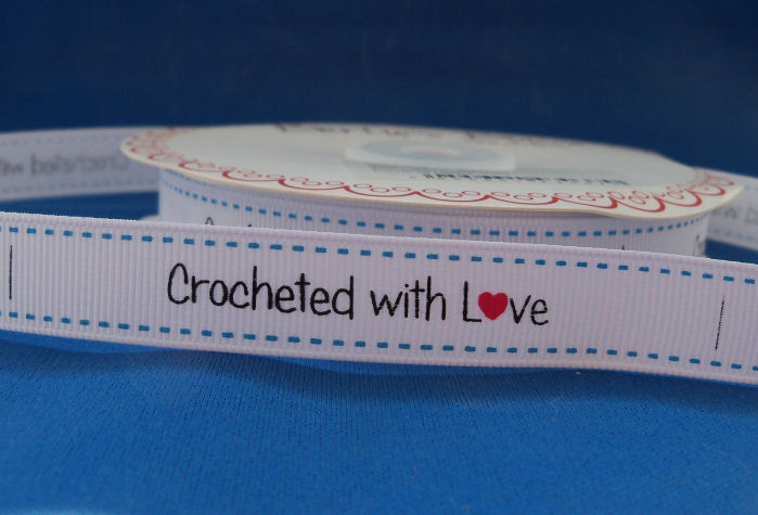 Crocheted with L♥ve Grosgrain Ribbon