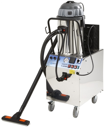 Pure i8 - 8 Bar - 6kg/hr Industrial Steam & Vacuum Cleaner