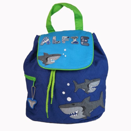 Personalised Child's Backpack Shark Design