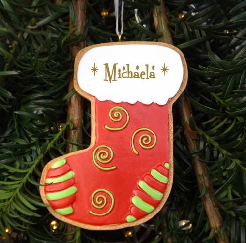 Cookie Stocking Christmas Decoration