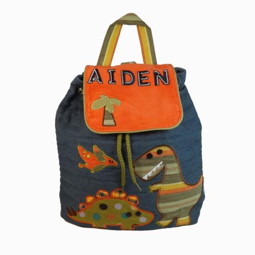 Personalised Child's Backpack Dinosaur Design - Signature Collection