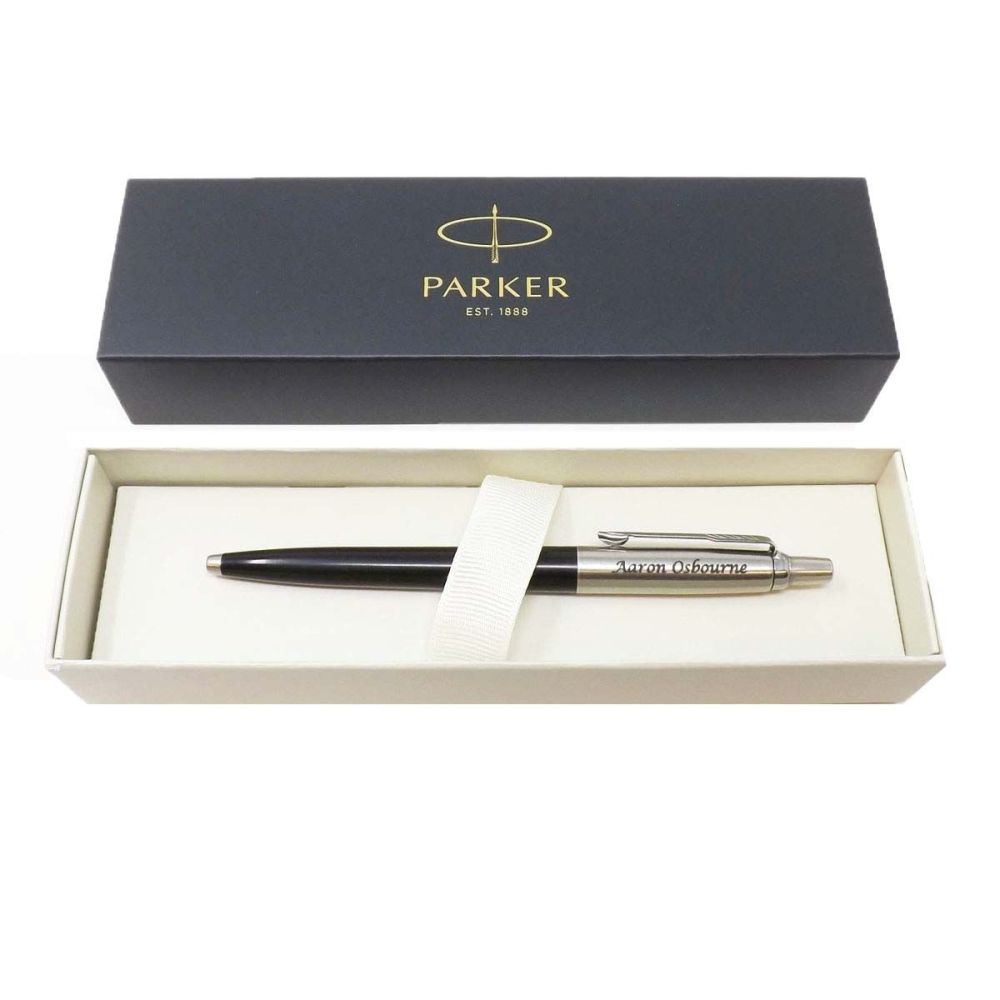 Parker Jotter Ballpoint | Free Engraving & Gift Box - Great  End of Term Gi