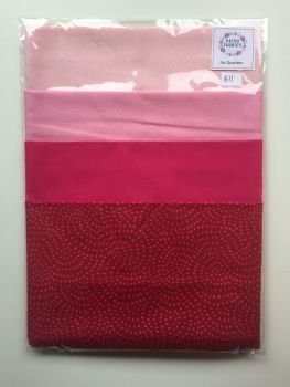 Fat Quarters | Pink with a Twist