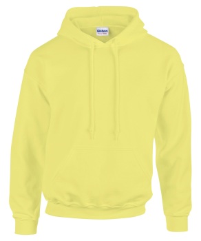 DOWN HIGH LEAVERS HOODIE SAFETY GREEN