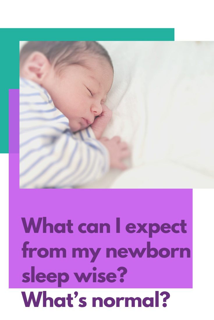 Newborns & Sleeping! What's Normal. Blog