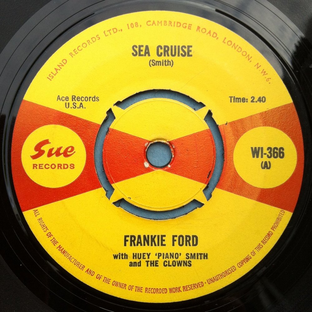 Frankie Ford - Sea Cruise - UK Sue - M-