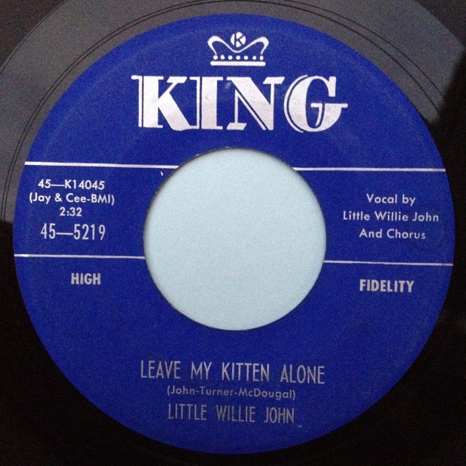 Little Willie John Leave my kitten alone King Ex