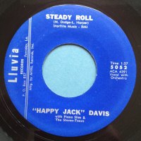 Happy Jack Davis with Piano Slim - Steady roll - Lluvia - Ex-