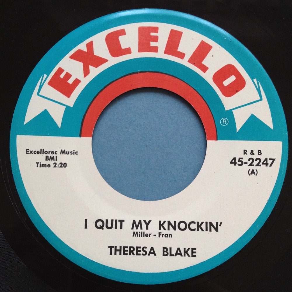 Theresa Blake - I quit my knockin' - Excello - Ex