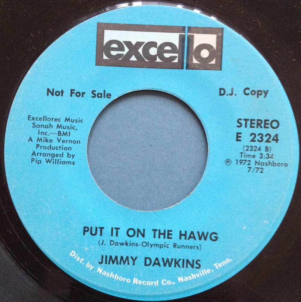 Jimmy Dawkins - Put it on the hawg - Excello Promo - Ex