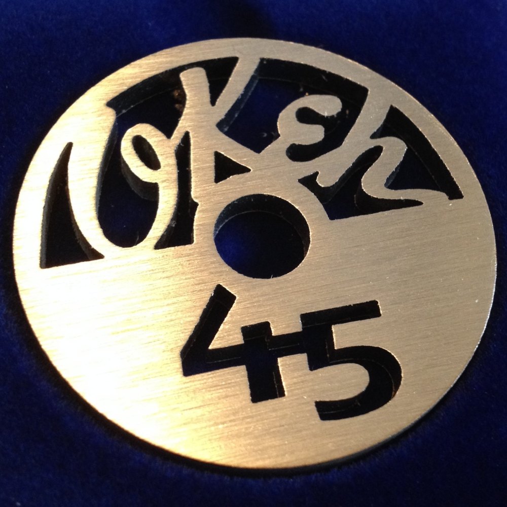 Okeh 45 label design