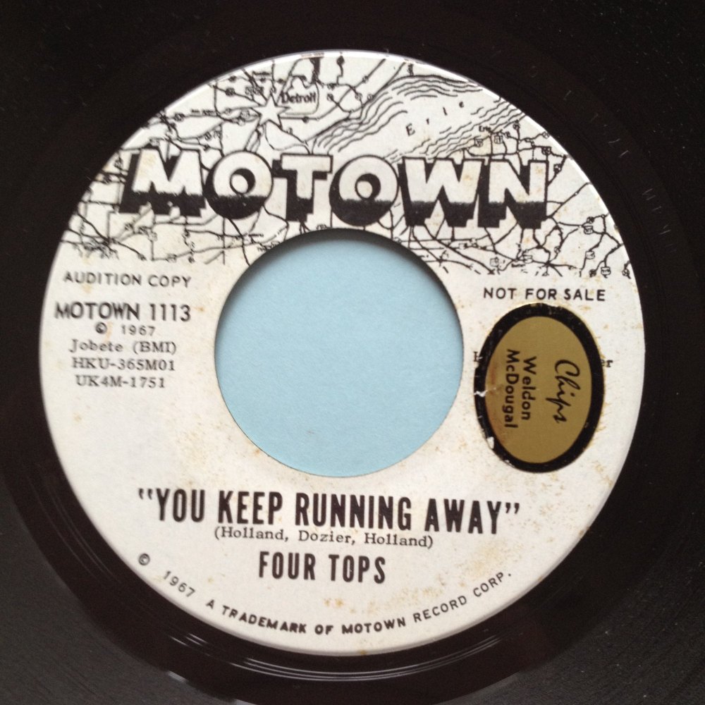 Four Tops - You keep running away - Motown Promo - Ex (sol)