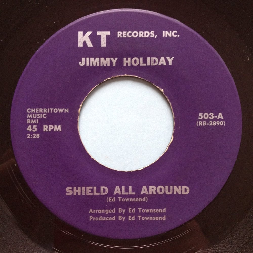 Jimmy Holiday - Shield all around me - KT - Ex