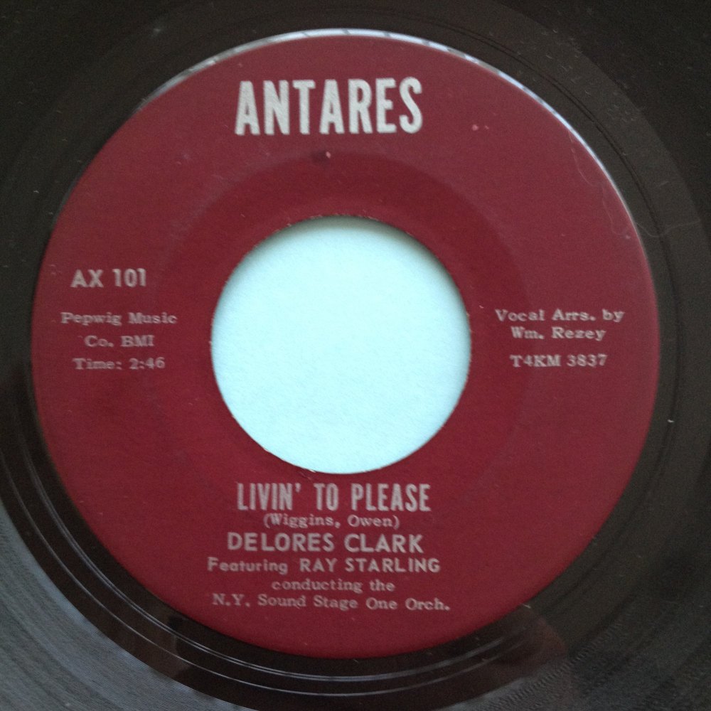 Delores Clark - Livin' to please - Antares - Ex
