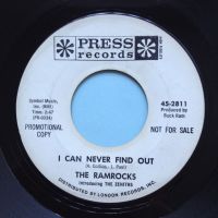 Ramrocks - I can never find out - Press promo VG+