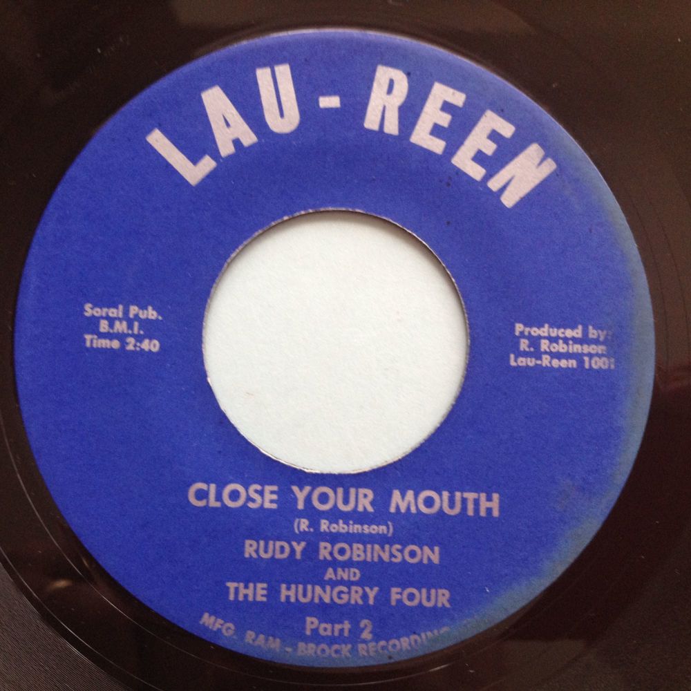 Rudy Robinson & the Hungry Four - Close your mouth - Lau-Ren - Ex