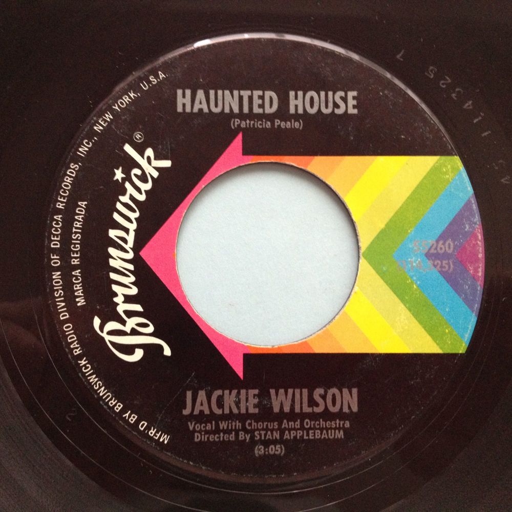 Jackie Wilson - Haunted House - Brunswick - Ex