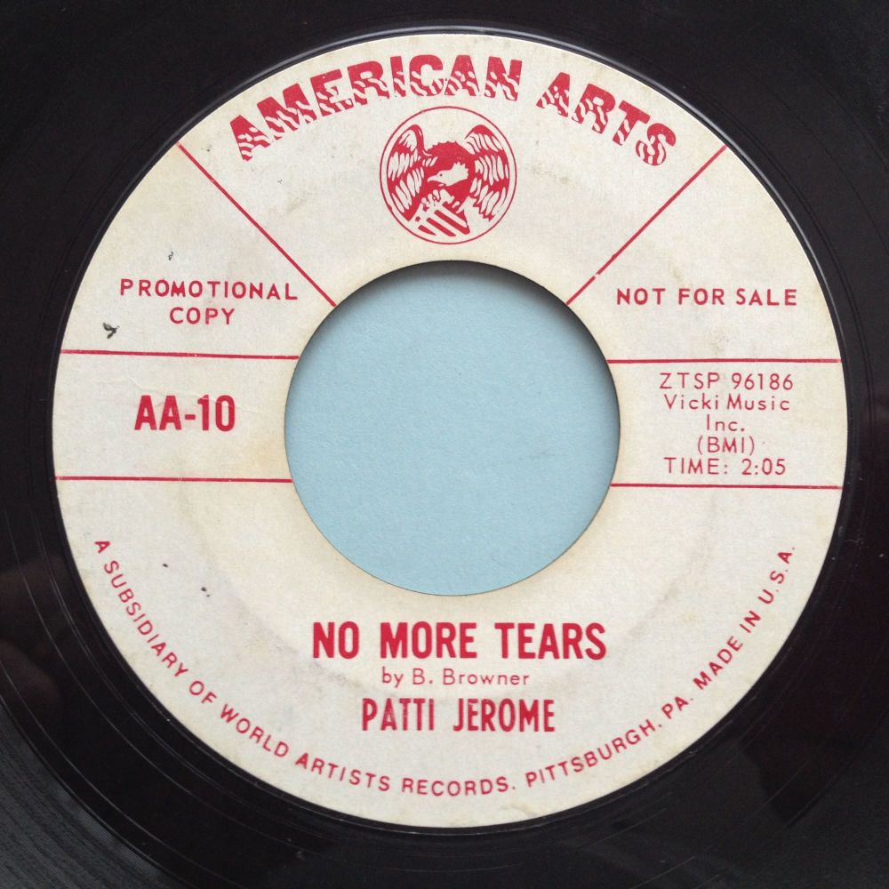 Patti Jerome - No more tears - American Arts Promo - VG+