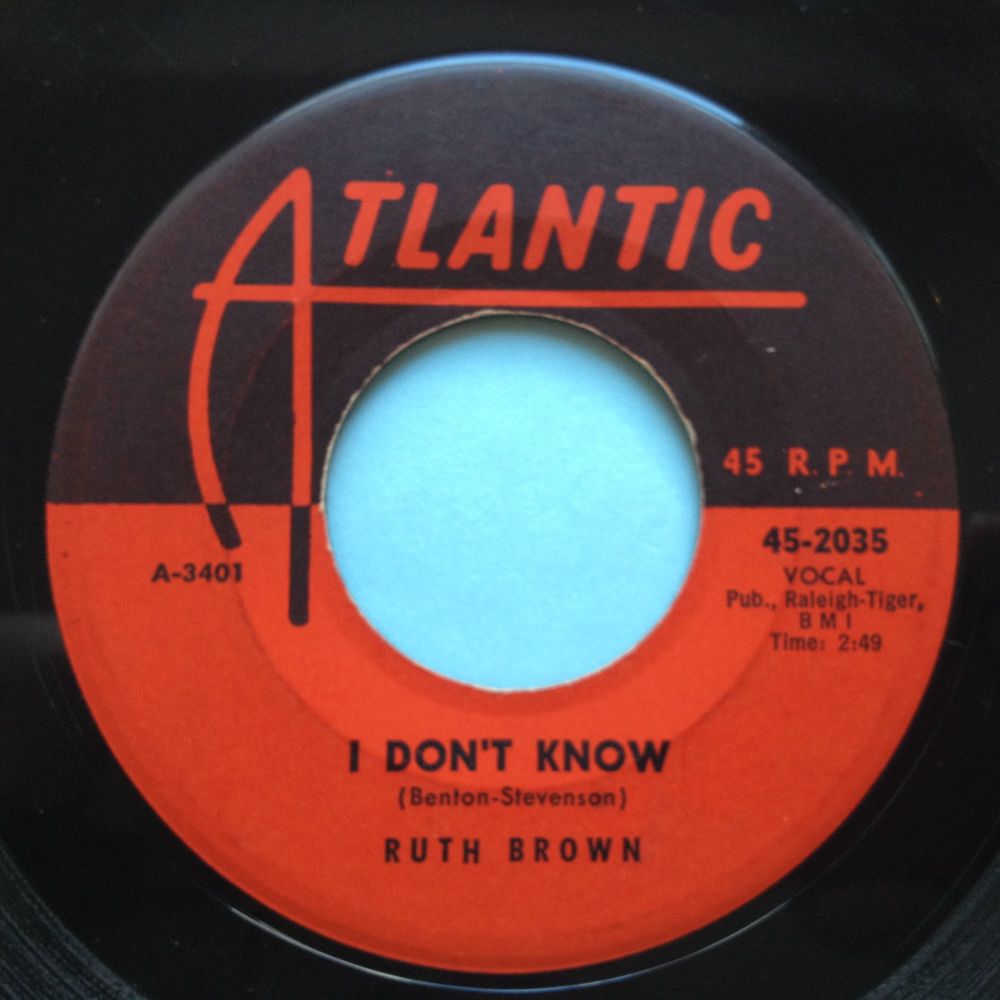 Ruth Brown - I don't know - Atlantic - Ex
