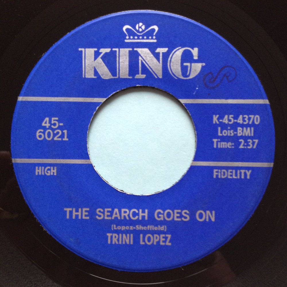 Trini Lopez - The search goes on - King - Ex-