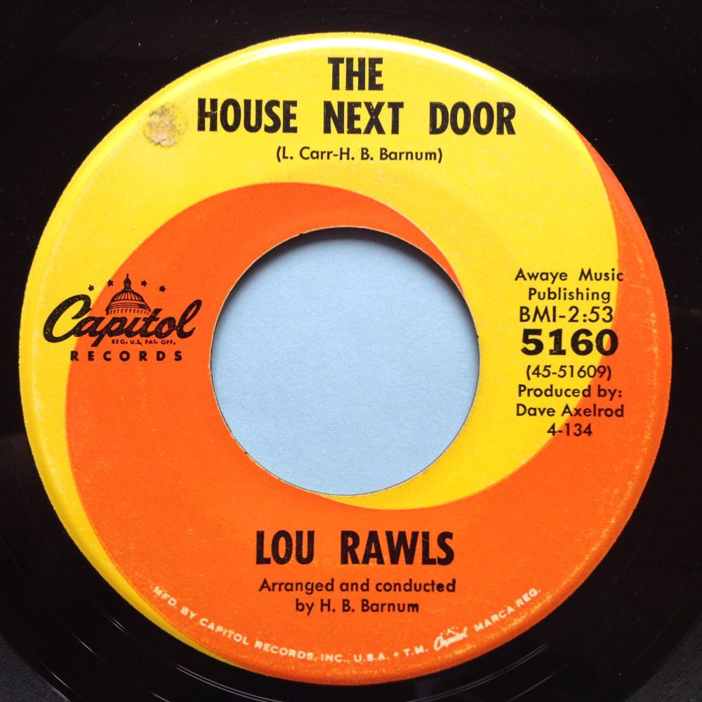Lou Rawls - The house next door - Capitol - Ex