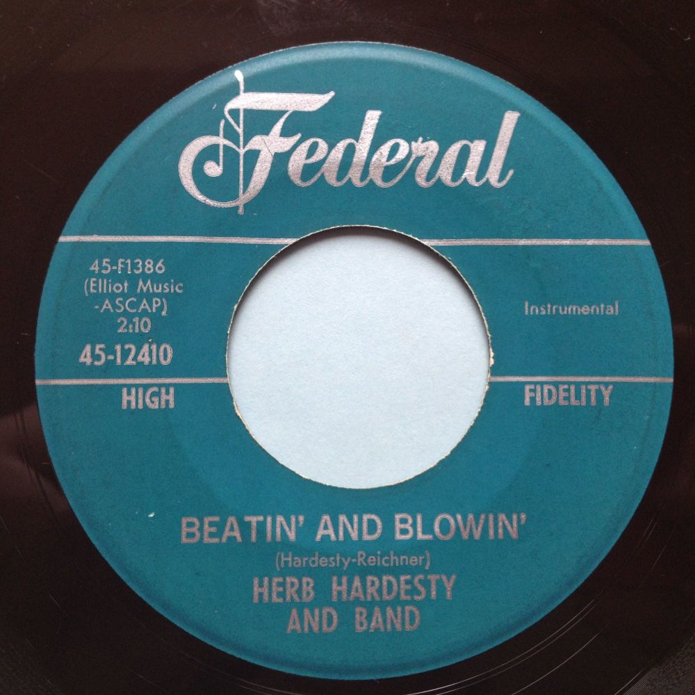 Herb Hardesty - Beatin' and Blowin' / 69 mothers place - Federal - Ex
