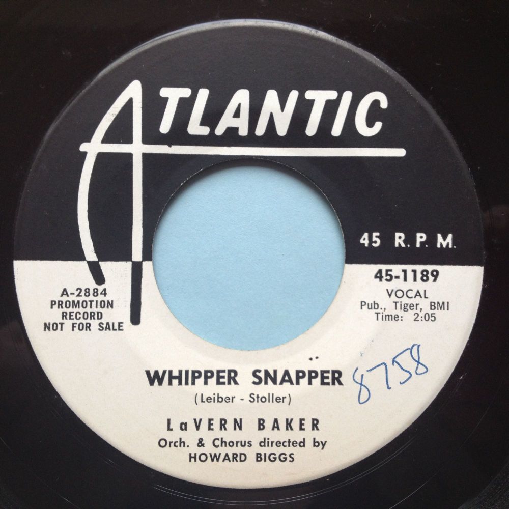 Lavern Baker - Whipper Snapper - Atlantic promo - Ex