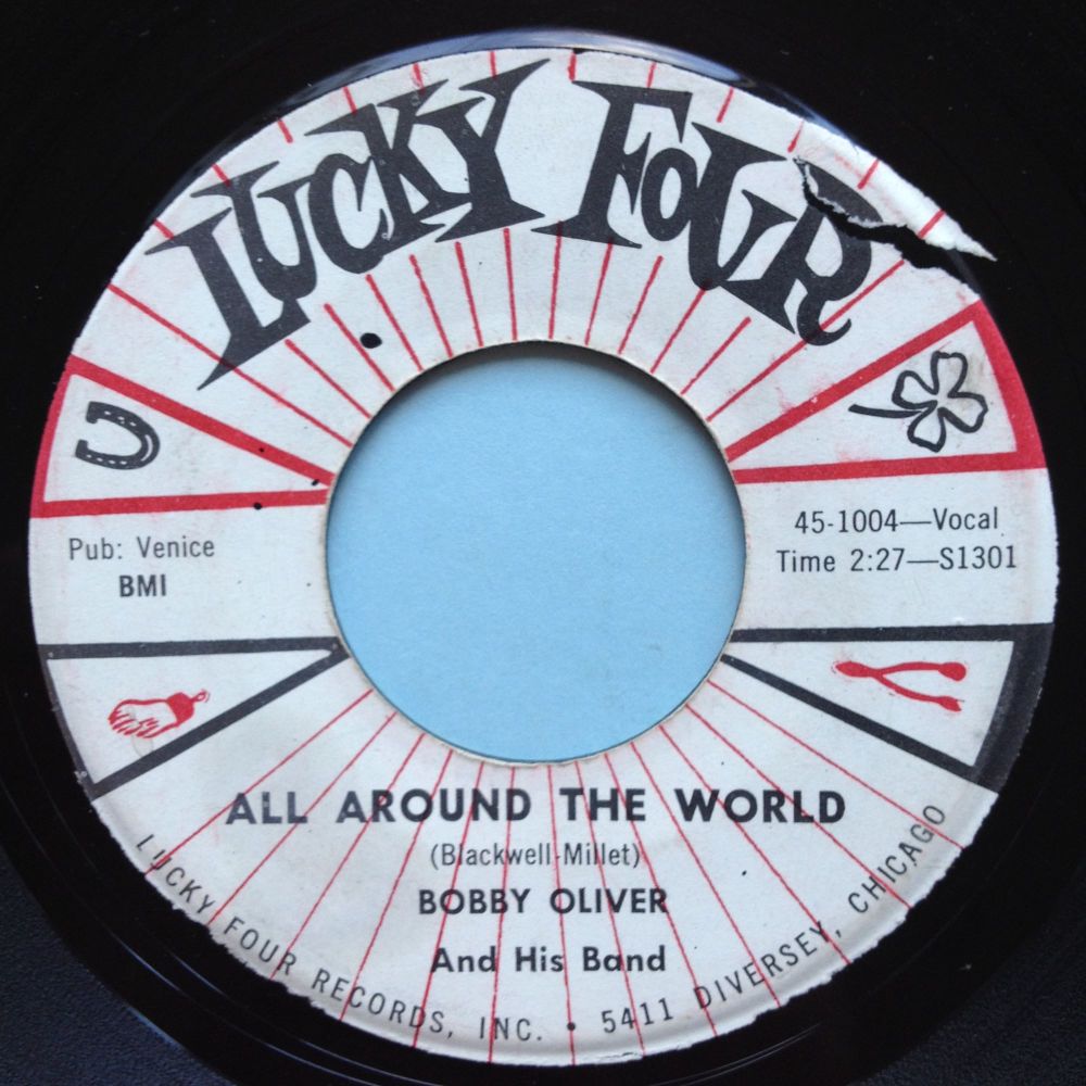 Bobby Oliver - All around the world - Lucky Four - VG+