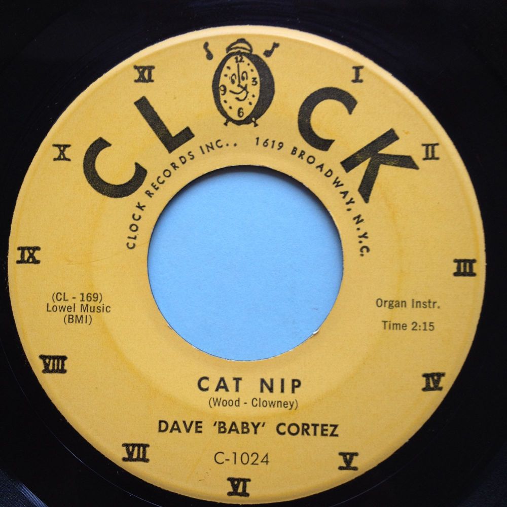 Dave 'Baby' Cortez - Cat Nip - Clock - Ex