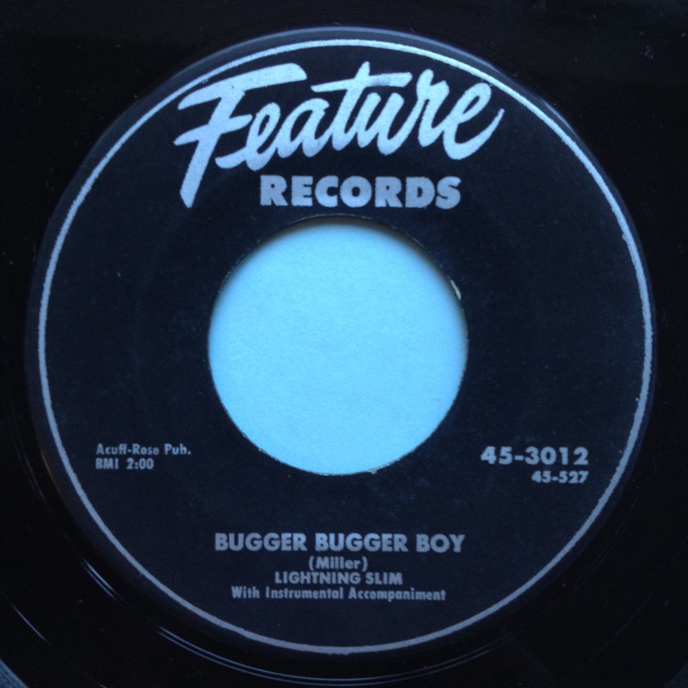 Lightning Slim - Bugger Bugger Boy - Feature - Ex
