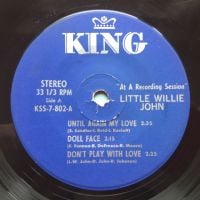 Little Willie John - 6 track King EP - Don't play with love / Until again my love / My baby's in love + 3 - VG+