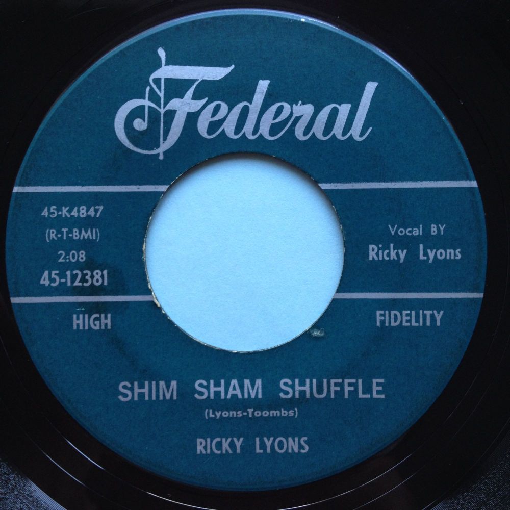 Ricky Lyons - Shim Sham Shuffle - Federal - VG+