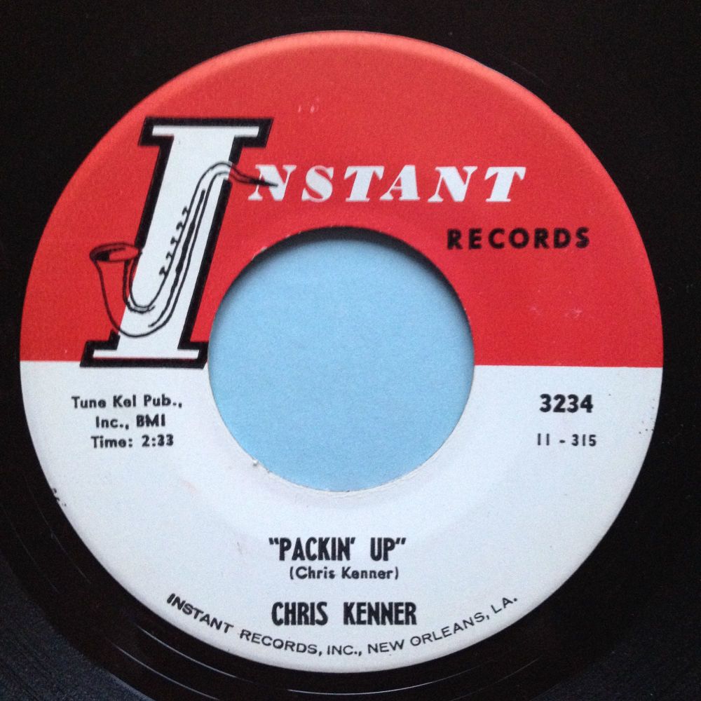 Chris Kenner - Packin' up - Instant - Ex