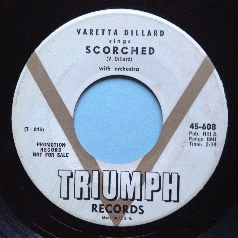 Varetta Dillard - Scorched - Triumph promo - VG+
