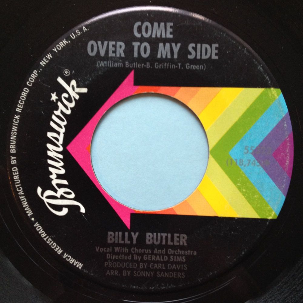 Billy Butler - Come over to my side - Brunswick - VG+