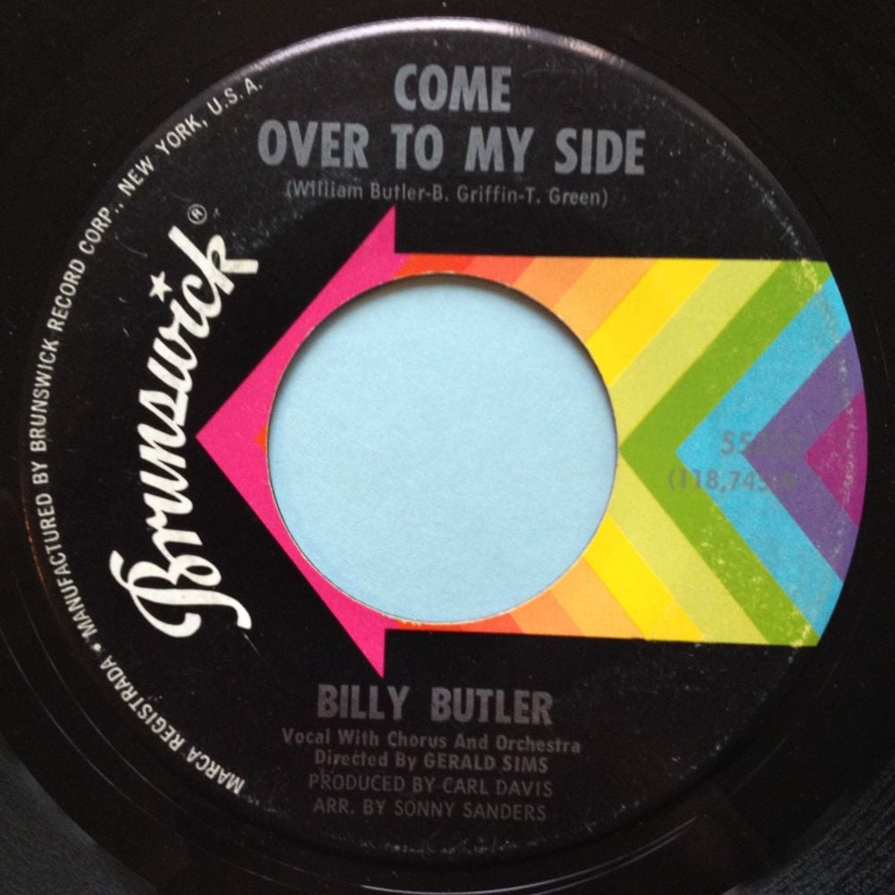 Billy Butler - Come over to my side - Brunswick - VG+