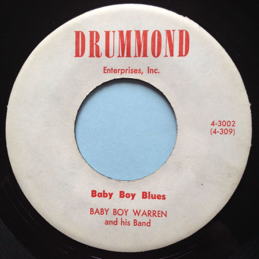 Baby Boy Warren - Baby boy blues / Chicken - Drummond - Ex