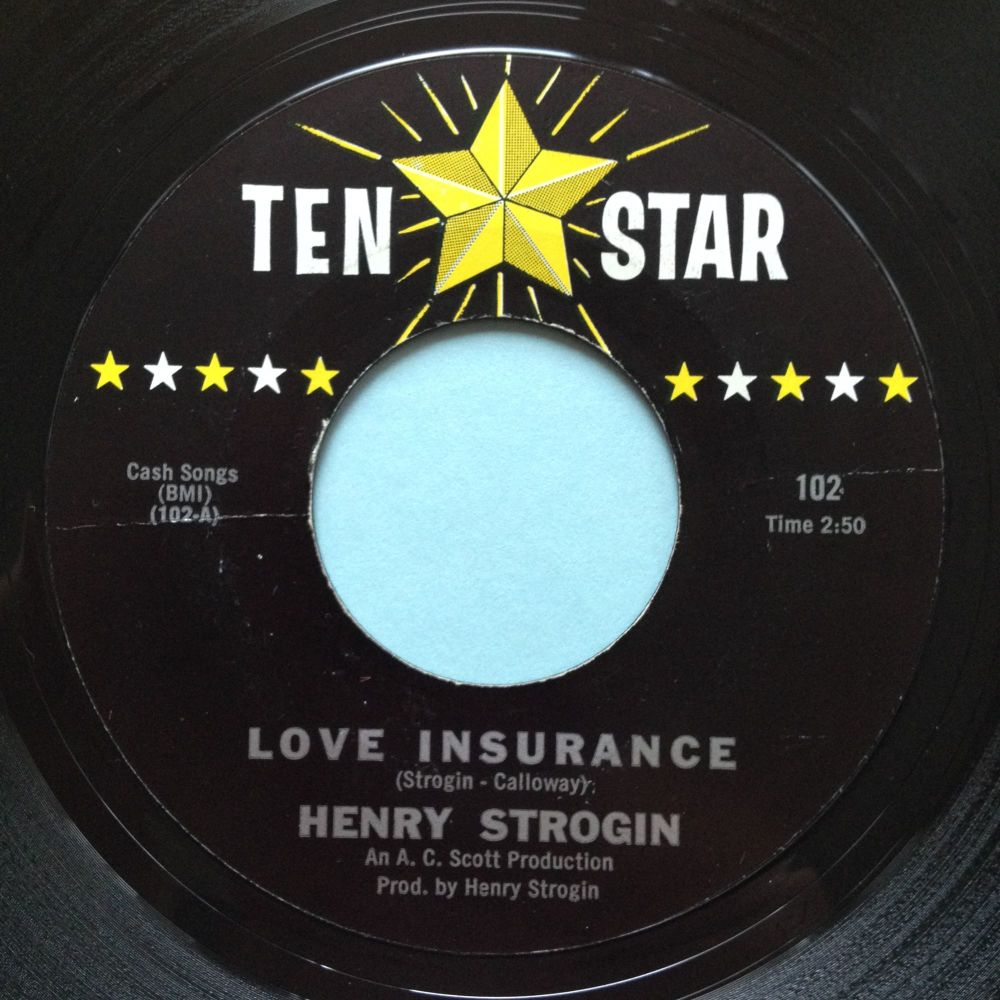 Henry Strogin - Love insurance - Ten Star - Ex