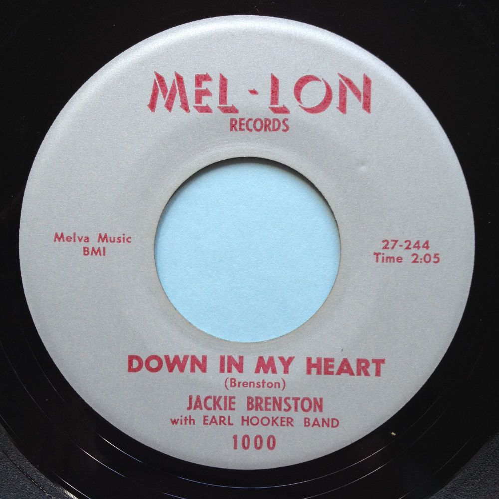 Jackie Brenston - Down in my heart - Mel-lon - Ex
