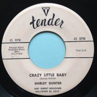 Shirley Gunter - Crazy little baby - Tender - Ex