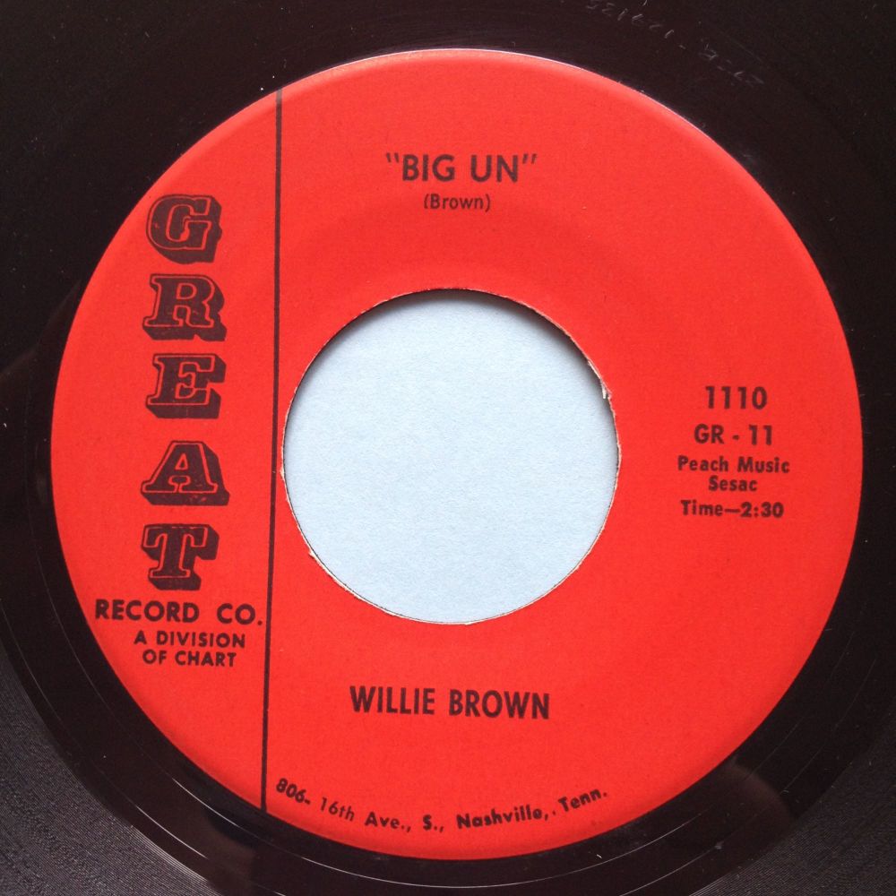 Willie Brown - Big Un - Great - Ex-