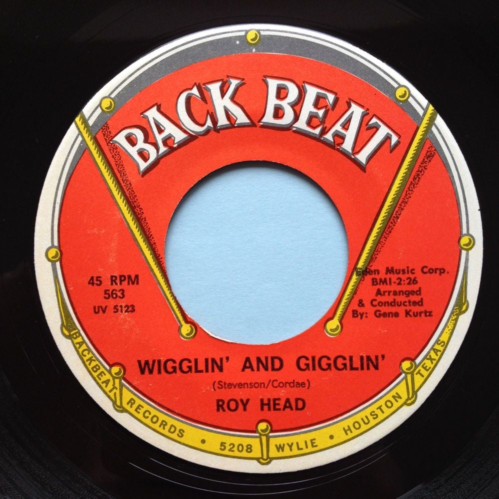 Roy Head - Wigglin' and Gigglin' - Backbeat - Ex