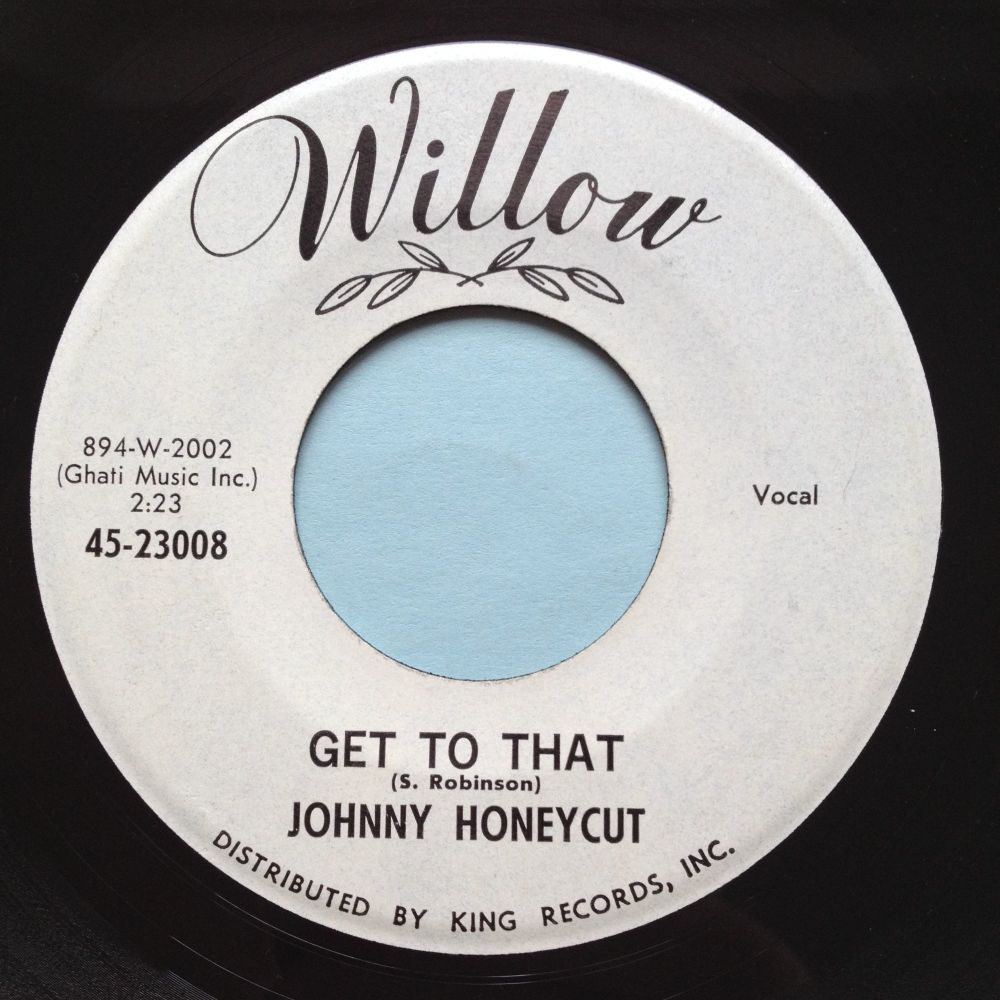 Johnny Honeycut - Get to that - Willow promo - Ex