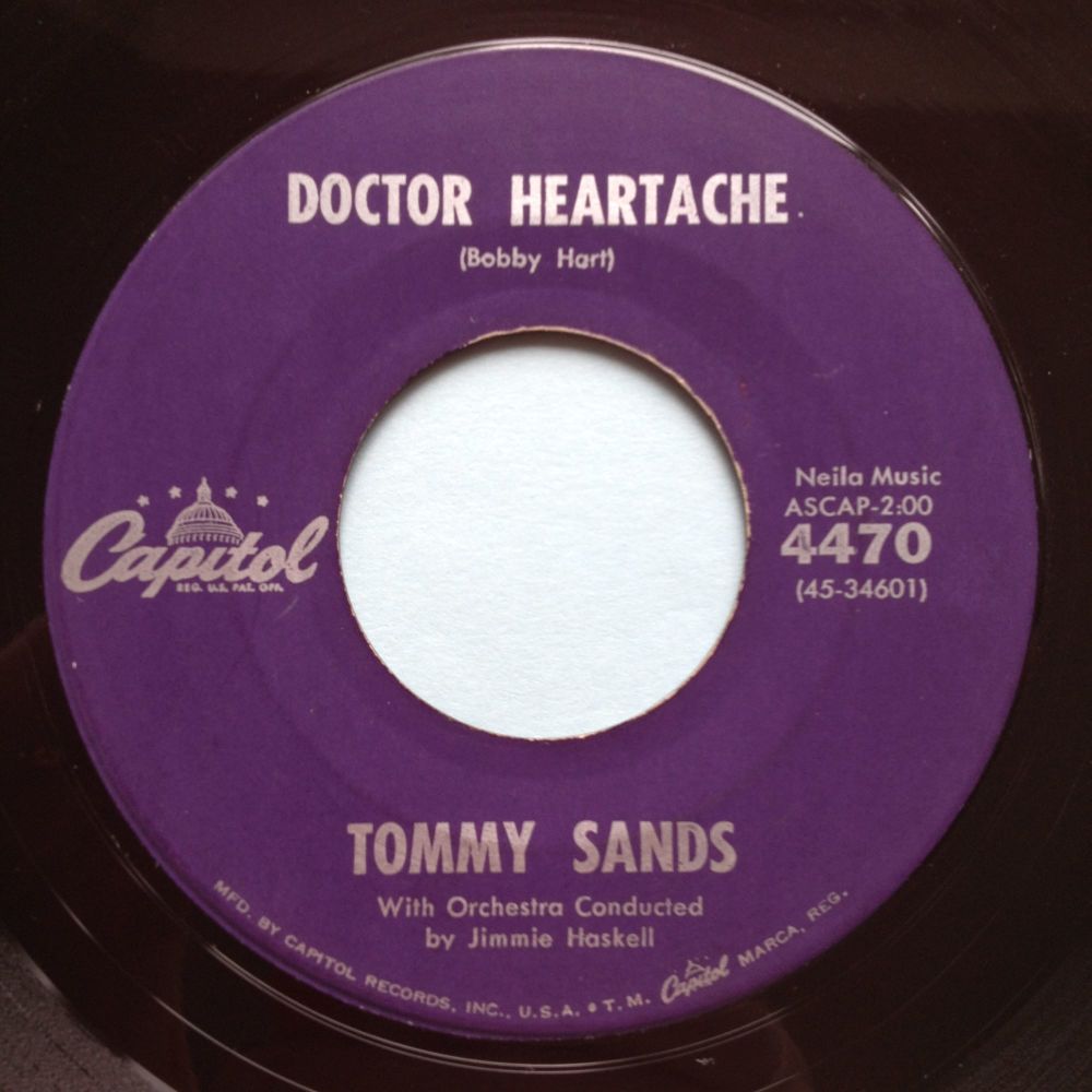 Tommy Sands - Doctor Heartache - Capitol - Ex