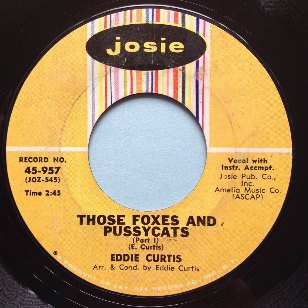 Eddie Curtis - Those Foxes and pussycats - Josie - VG+