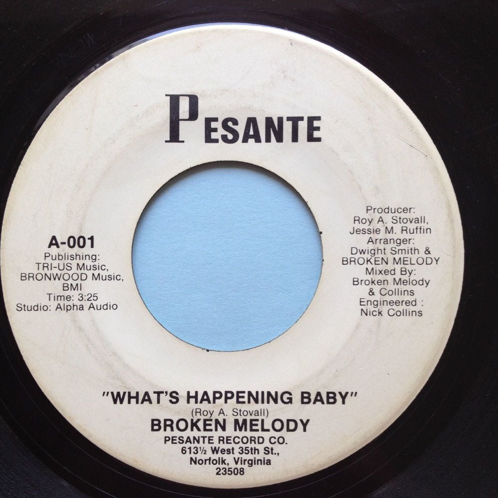 Broken Melody - What's happening baby - Pesante promo - Ex-