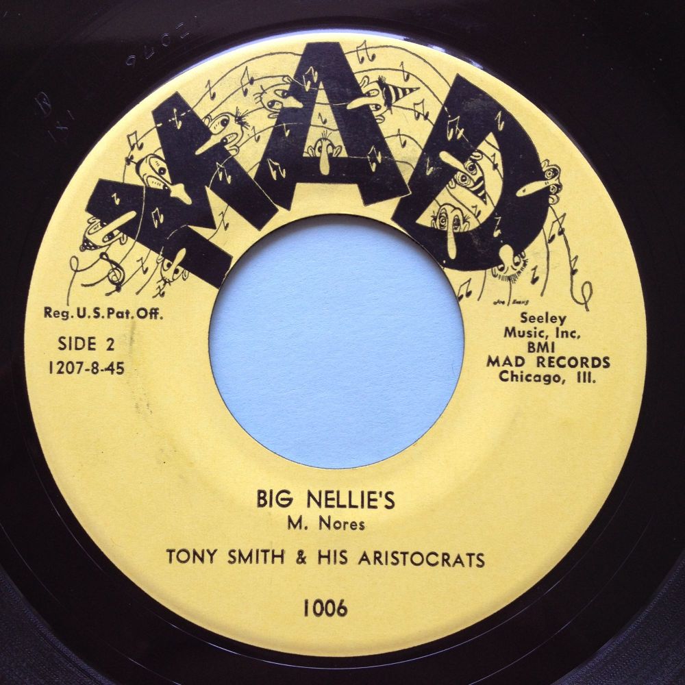 Tony Smith and his Aristocrats - Big Nellies - Mad - Ex