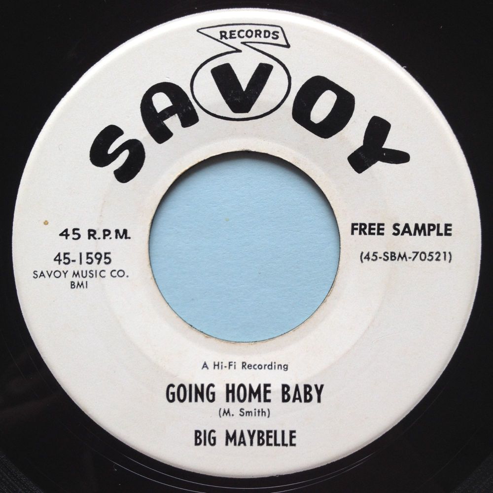 Big Maybelle - Going home baby - Savoy promo - Ex