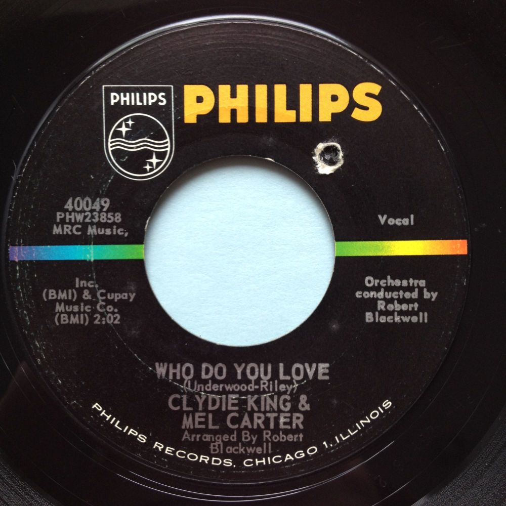 Clydie King & Mel Carter - Who do you love - Philips - Ex-