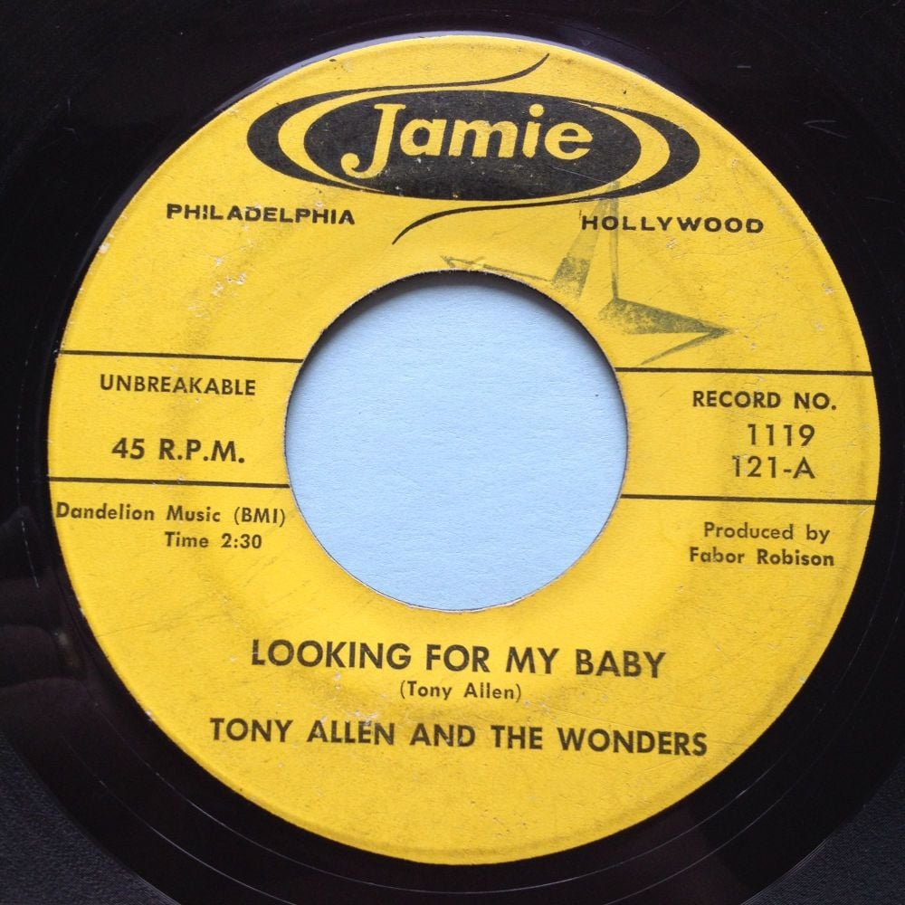 Tony Allen and the Wonders - Looking for my baby - Jamie - VG+
